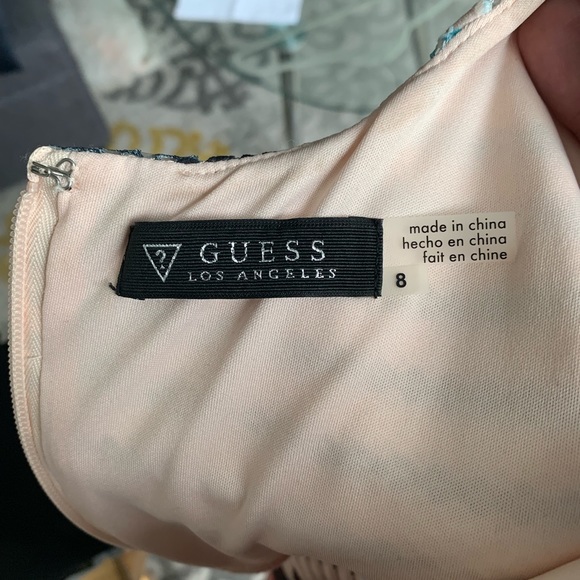 Beautiful Floral Cocktail Aline Dress - Picture 3 of 3